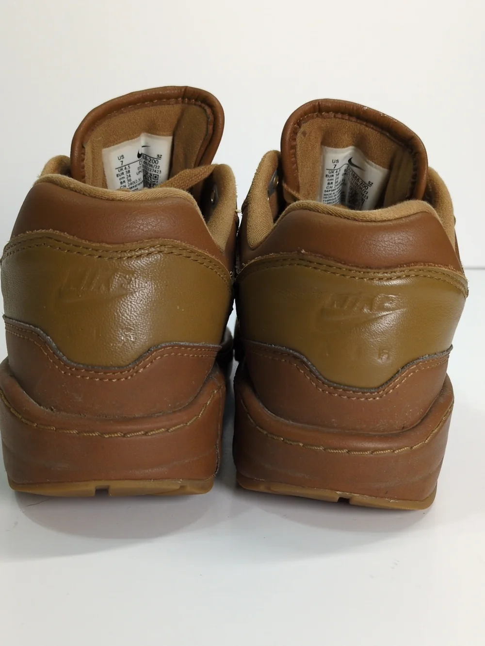Nike Air Max 1 87 Safari Ale Brown Flax Womens Sneakers DV3888-200 Sz 7